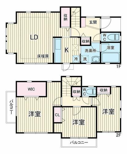 同じ建物の物件間取り写真 - ID:214055254101