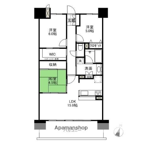 同じ建物の物件間取り写真 - ID:210002715149