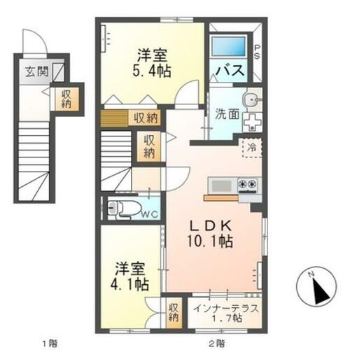 同じ建物の物件間取り写真 - ID:215002920835