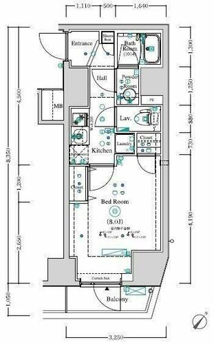 同じ建物の物件間取り写真 - ID:213103079498