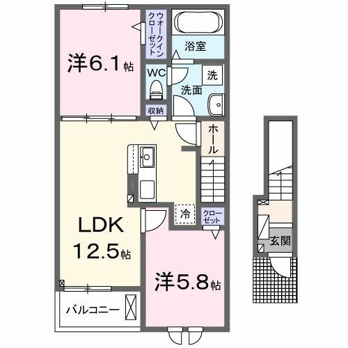 同じ建物の物件間取り写真 - ID:223032218471