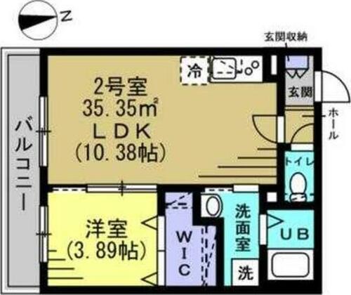 同じ建物の物件間取り写真 - ID:212042849188