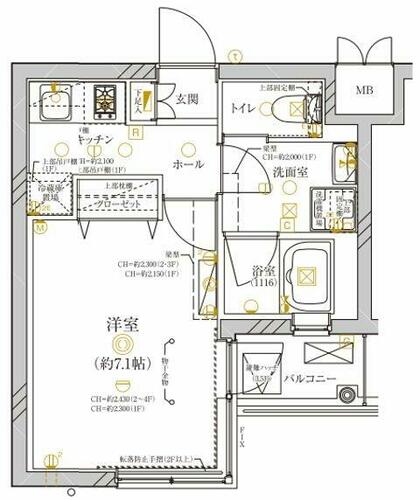 同じ建物の物件間取り写真 - ID:214055793928