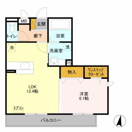 同じ建物の物件間取り写真 - ID:209005622361