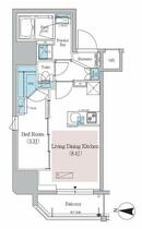 東京都墨田区錦糸３丁目（賃貸マンション1LDK・8階・31.84㎡） その2