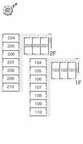 レオパレスサカグチ 108 ｜ 大阪府岸和田市土生町２丁目（賃貸アパート1K・1階・20.28㎡） その4