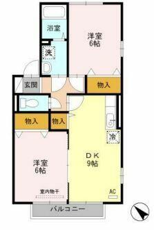 同じ建物の物件間取り写真 - ID:213103073327