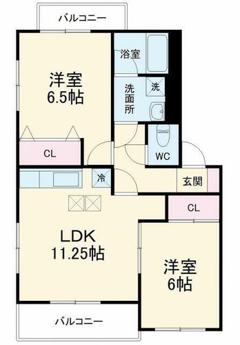 同じ建物の物件間取り写真 - ID:208009263334