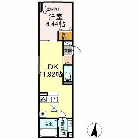 同じ建物の物件間取り写真 - ID:213103067310