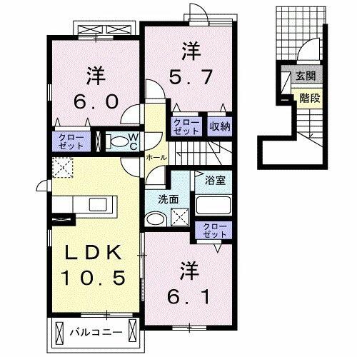 同じ建物の物件間取り写真 - ID:223032221795