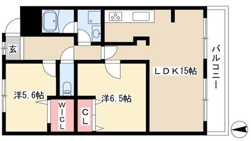 クリスタルヒルズの間取り