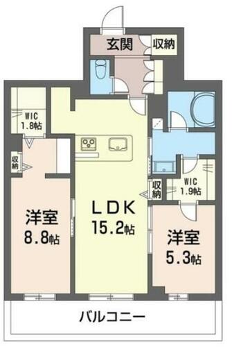 同じ建物の物件間取り写真 - ID:211047043233