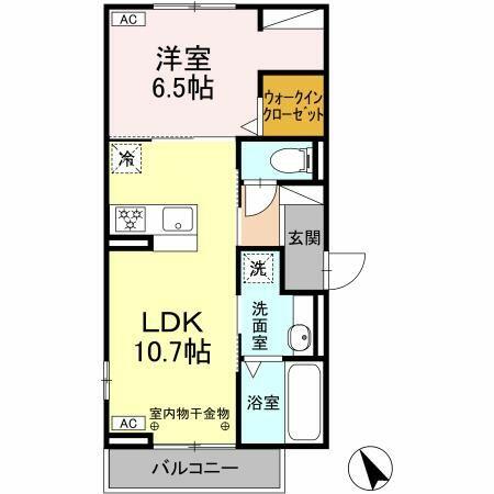 同じ建物の物件間取り写真 - ID:222016568513