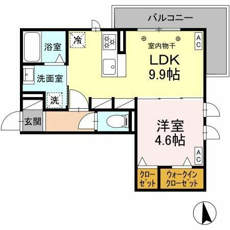 同じ建物の物件間取り写真 - ID:222016568488