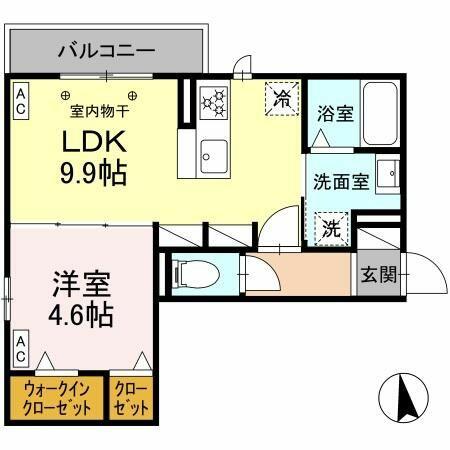 同じ建物の物件間取り写真 - ID:222016568511