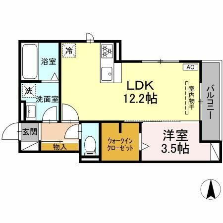 同じ建物の物件間取り写真 - ID:222016568505