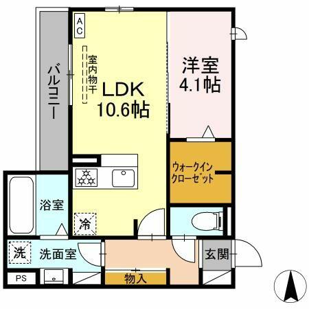 同じ建物の物件間取り写真 - ID:222016568470