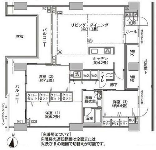 同じ建物の物件間取り写真 - ID:213110185774