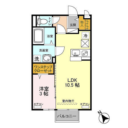 同じ建物の物件間取り写真 - ID:211045803607