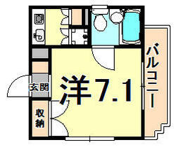 兵庫県尼崎市西難波町４丁目（賃貸マンション1R・4階・21.00㎡） その2