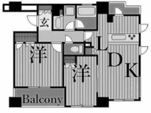 同じ建物の物件間取り写真 - ID:213106769476