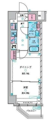 同じ建物の物件間取り写真 - ID:213103435577