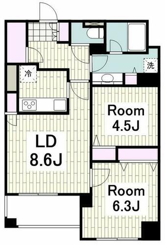 同じ建物の物件間取り写真 - ID:214055792494