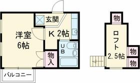 東京都東久留米市南沢１丁目（賃貸アパート1K・1階・19.87㎡） その2