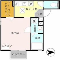 兵庫県尼崎市大庄中通３丁目（賃貸アパート1K・1階・27.18㎡） その2