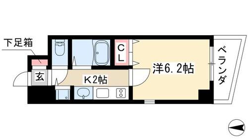 同じ建物の物件間取り写真 - ID:223032284361