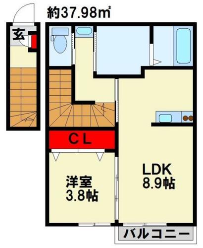 同じ建物の物件間取り写真 - ID:240028646200