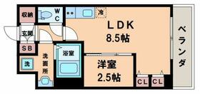 リッツ難波南Ⅱ  ｜ 大阪府大阪市浪速区大国２丁目（賃貸マンション1LDK・5階・29.62㎡） その2