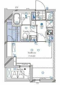 東京都新宿区西落合２丁目(賃貸マンション1K・2階・25.87㎡)の写真 その2