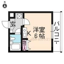 京都府京都市北区鷹峯黒門町（賃貸マンション1R・2階・20.00㎡） その2