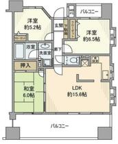 ライオンズステーションプラザ柏  ｜ 千葉県柏市柏２丁目（賃貸マンション3LDK・2階・70.01㎡） その2