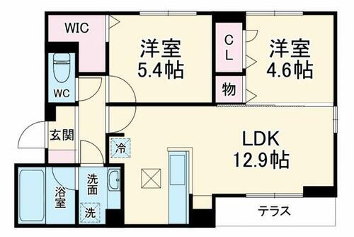 同じ建物の物件間取り写真 - ID:212042851220