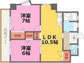 第４共立ビル　５０２号室のイメージ