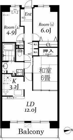 同じ建物の物件間取り写真 - ID:212042780280