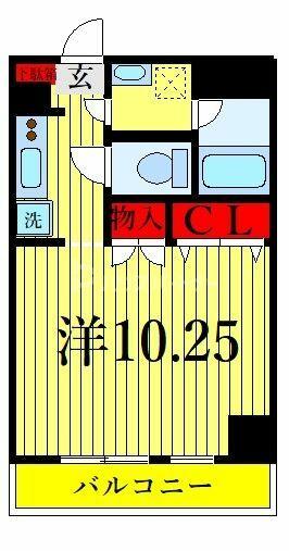 メゾン・アルエ 404｜東京都江戸川区東瑞江１丁目(賃貸マンション1K・4階・30.82㎡)の写真 その2