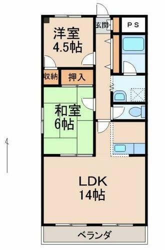 同じ建物の物件間取り写真 - ID:230026847268