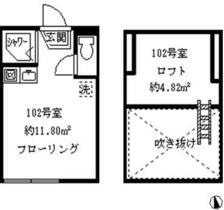 ソフィアカーニバル 102 ｜ 東京都中野区中央４丁目（賃貸アパート1R・1階・11.80㎡） その2