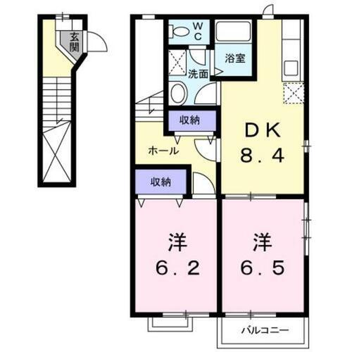 同じ建物の物件間取り写真 - ID:209005585877