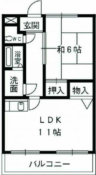 愛知県名古屋市港区津金１丁目(賃貸マンション1LDK・3階・47.00㎡)の写真 その2