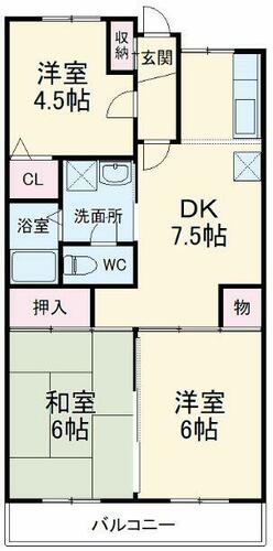 同じ建物の物件間取り写真 - ID:212042641430