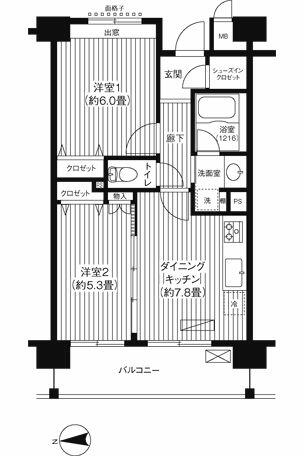 同じ建物の物件間取り写真 - ID:214055697207