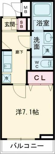 同じ建物の物件間取り写真 - ID:213102768315