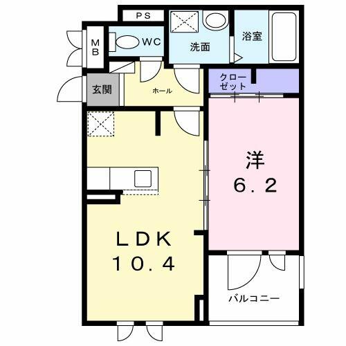 同じ建物の物件間取り写真 - ID:214055475517