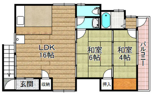 同じ建物の物件間取り写真 - ID:227078271410