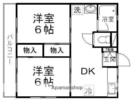 同じ建物の物件間取り写真 - ID:204004087171