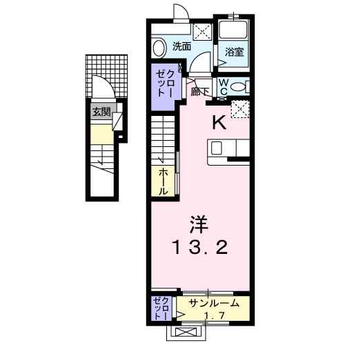 同じ建物の物件間取り写真 - ID:238007273496